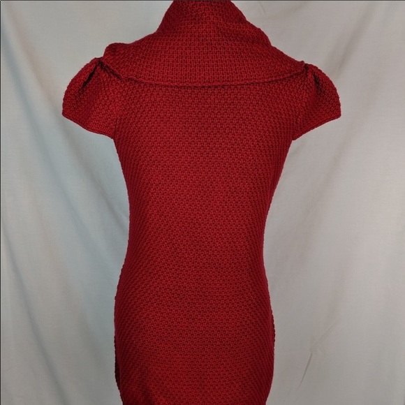 THEA Chelsea & Theodore sweater dress M red - Picture 4 of 4